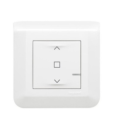 Interrupteur  connecté filaire pour volet roulant Mosaic with Netatmo - blanc