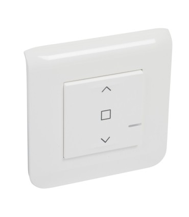Interrupteur  connecté filaire pour volet roulant Mosaic with Netatmo - blanc