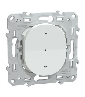 Wiser Ovalis interrupteur volet-roulant - 4A - zigbee - Blanc