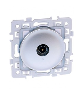 Prise TV compatible TNT Silver Square