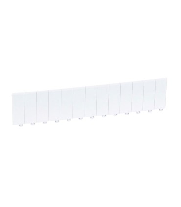OBTURATEUR 13 MODULES - BLANC
