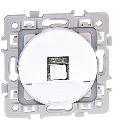 Prise RJ45 CAT6A STP blanche Square