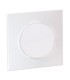 Lot de 50 plaques 1 poste blanc pour appareillage gamme Square