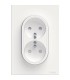 ODACE PRISE 2P+T DOUBLE BLANC A GRIFFES SPÉCIAL RENOVATION