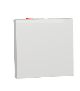 Unica va-et-vient antimicrobien Blanc 10A  connexion rapide - mécanisme seul