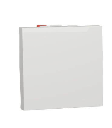 Unica va-et-vient antimicrobien Blanc 10A  connexion rapide - mécanisme seul