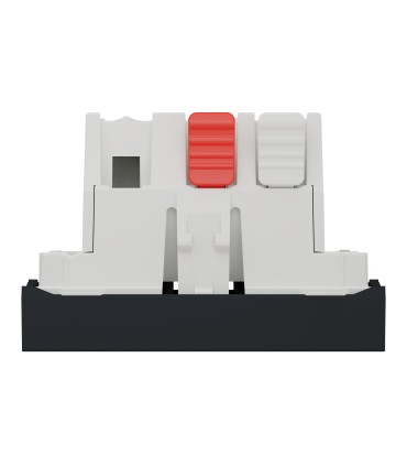 Unica va-et-vient 10A connexion rapide Anthracite - mécanisme seul