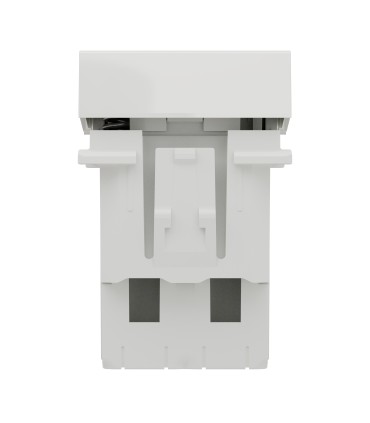 Unica Poussoir lumineux (localisation) - 10A - 1 module - Blanc - mécanisme seul