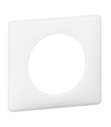 PLAQUE 1 POSTE BLANC yesterday- Legrand