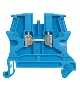 Bloc jonc Viking 3 à vis - 1 jonction/1 entrée/1 sortie - bleu - pas 5