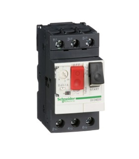 Disjoncteur moteur -0,63 / 1A - 3P 3d - déclencheur magnéto-thermique