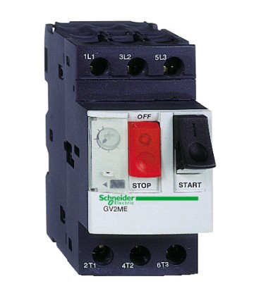 Disjoncteur moteur -0,63 / 1A - 3P 3d - déclencheur magnéto-thermique