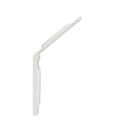 Plaque  avec couvercle intégré Odace Styl Pratic pour prise Blanc 1 Poste