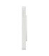 Plaque 2 postes Odace Touch Blanc Mat entraxe 71 mm