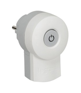 Fiche double fonction 2P+T 16A 250V avec interrupteur 16A