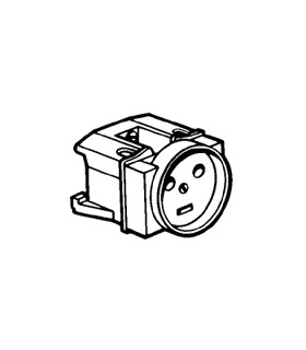 Prise modulaire LEGRAND 20 A - 400 V~ - 2P+T - à éclips