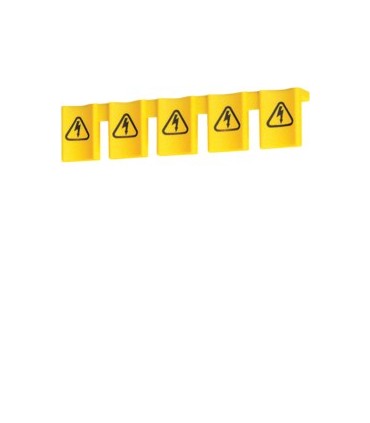 Profil de protection des barres en réserve HAGER