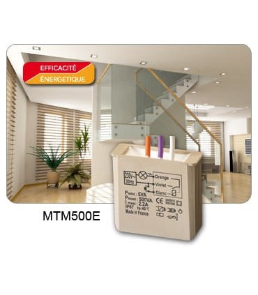 Minuterie Encastrable Filaire 500W 230v