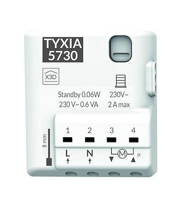 Récepteur radio micromodule volets roulants X3D TYXIA (nano)