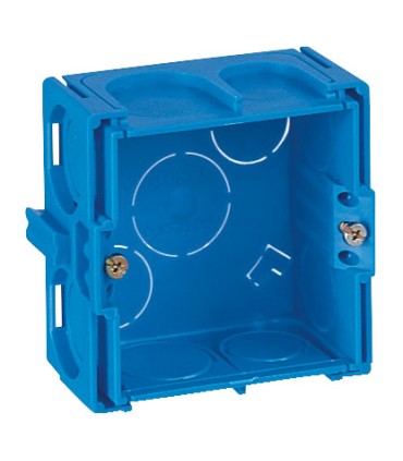 Boite à sceller carrée Profondeur 50 mm Schneider Electric Modulo, 1 Poste