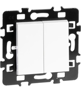 Double Interrupteur Va-et-vient Eurohm Esprit