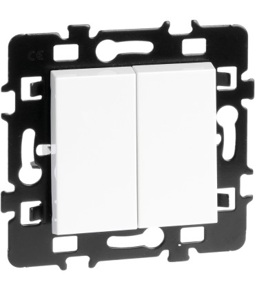 Double Interrupteur Va-et-vient Eurohm Esprit