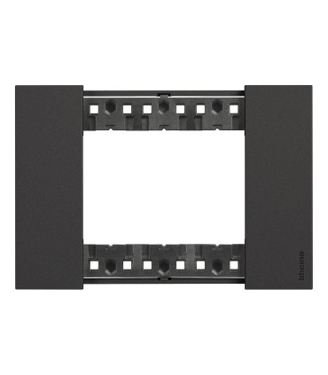 Plaque de finition Living Now Collection Les Noirs 3 modules finition Noir