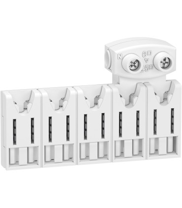 Schneider Répartiteur avec connecteur embrochable 5 modules