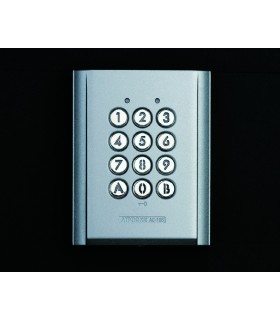 Clavier saillie rétro éclairé 100 codes 2 relais 12/24 VCA-CC