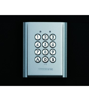 Clavier saillie rétro éclairé 100 codes 2 relais 12/24 VCA-CC