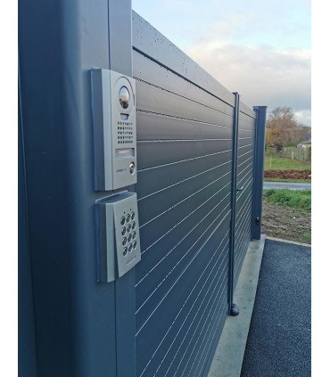 Clavier saillie rétro éclairé 100 codes 2 relais 12/24 VCA-CC