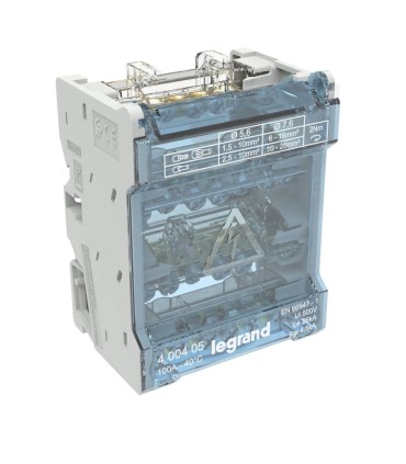Répartiteur modulaire 4P 100A 4 modules