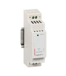 Alimentation 9V 1,6 A Legrand pour coffret multimédia - 1,5 modules