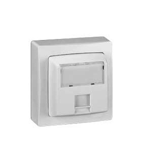 Prise Informatique RJ 45 cat. 6 FTP Saillie Legrand Blanc Complet