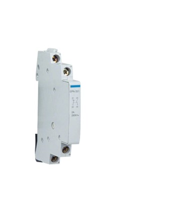 Contact auxiliaire HAGER pour signalisation à distance