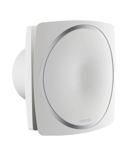 Extracteur individuel continu intelligent hygro diam. 100 Atlantic Curv Genius 100 iH