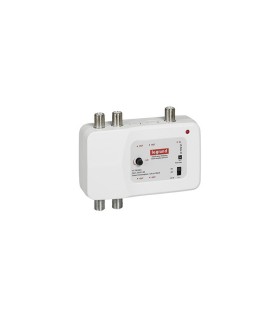 Amplificateur TV - UHF + VHF - 862 MHz - 1 entrée - 4 sorties