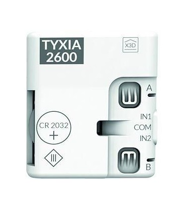 Emetteur pile x3D multifonctions 2 voies (nano) TYXIA 2600