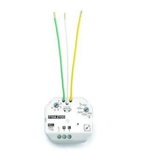 Emetteur encastré 230V éclairage, volets roulant ou scénarios 1 ou 2 voies Tyxia 2700