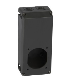 Boîtier réversible Hypra passage - IP44/66/67-55 - 16 A - 3P+T / 3P+N+T