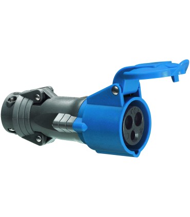 Prise mobile Hypra - IP44 - 16 A - 200/250 V~ - 2P+T