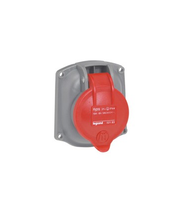 Prise Hypra -IP44- 32 A - 380/415 V~ 3P+T - rempl M-L 32 A