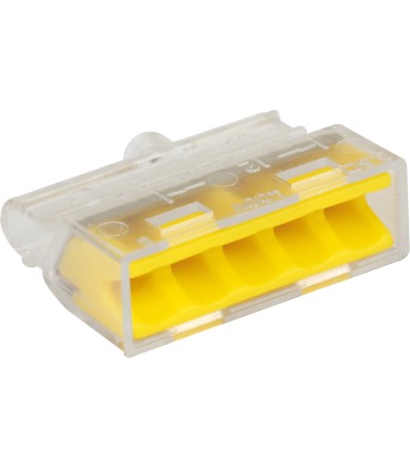 100 Connecteurs Transparent 5 entrées