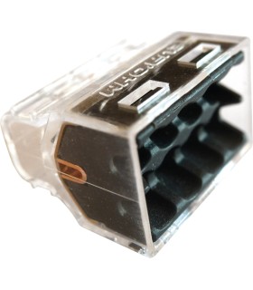 50 Connecteurs rapides Transparents 8 entrées