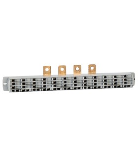 Répartiteur de rangée Lexiclic 3P + 2 N avec cordon connecteur Ø 6 mm²