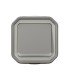 Poussoir NO lumineux Plexo complet saillie gris / Legrand