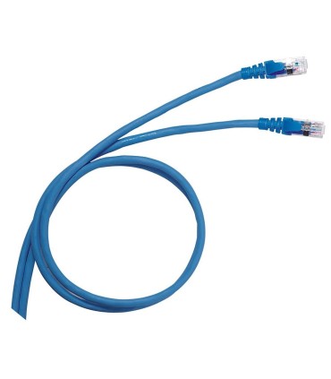 Cordon souple multimédia S/FTP pour module de brassage - longueur 0,2 m