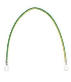 Conducteur de liaison équipotentielle XL³ - section 6 mm² - L. 350 mm