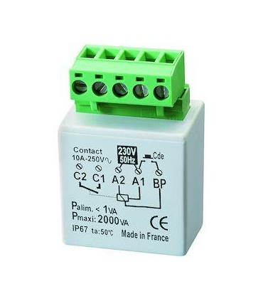 Minuterie anti blocage encastrable 2000w