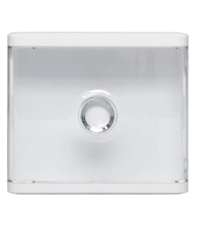 Habillage + porte transparente pour platines de branchement DRIVIA